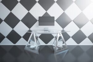 Motyw szachownicy na ścianie – uniwersalne rozwiązanie dla każdego wnętrza